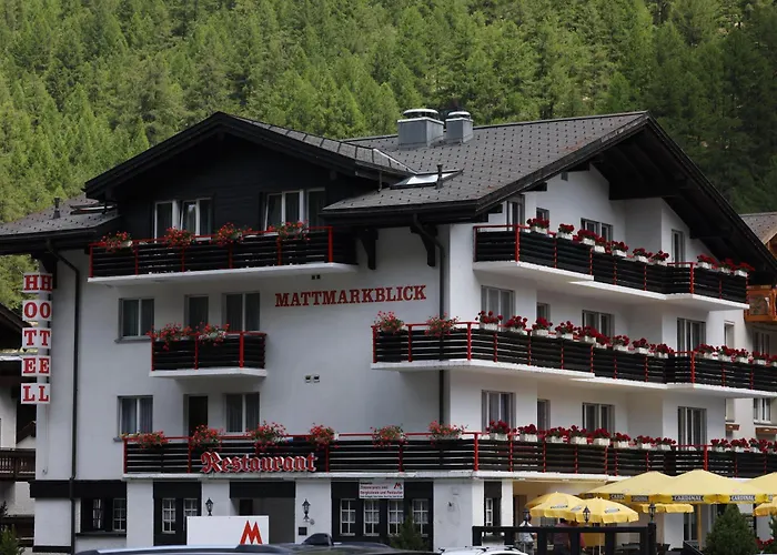 Restaurant Mattmarkblick Hotel Saas-Almagell