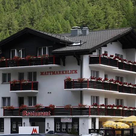 Restaurant Mattmarkblick 호텔 사스-알마겔